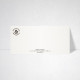 Carte de correspondance tradition blanc