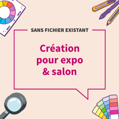 Création pour habillage événements & salon